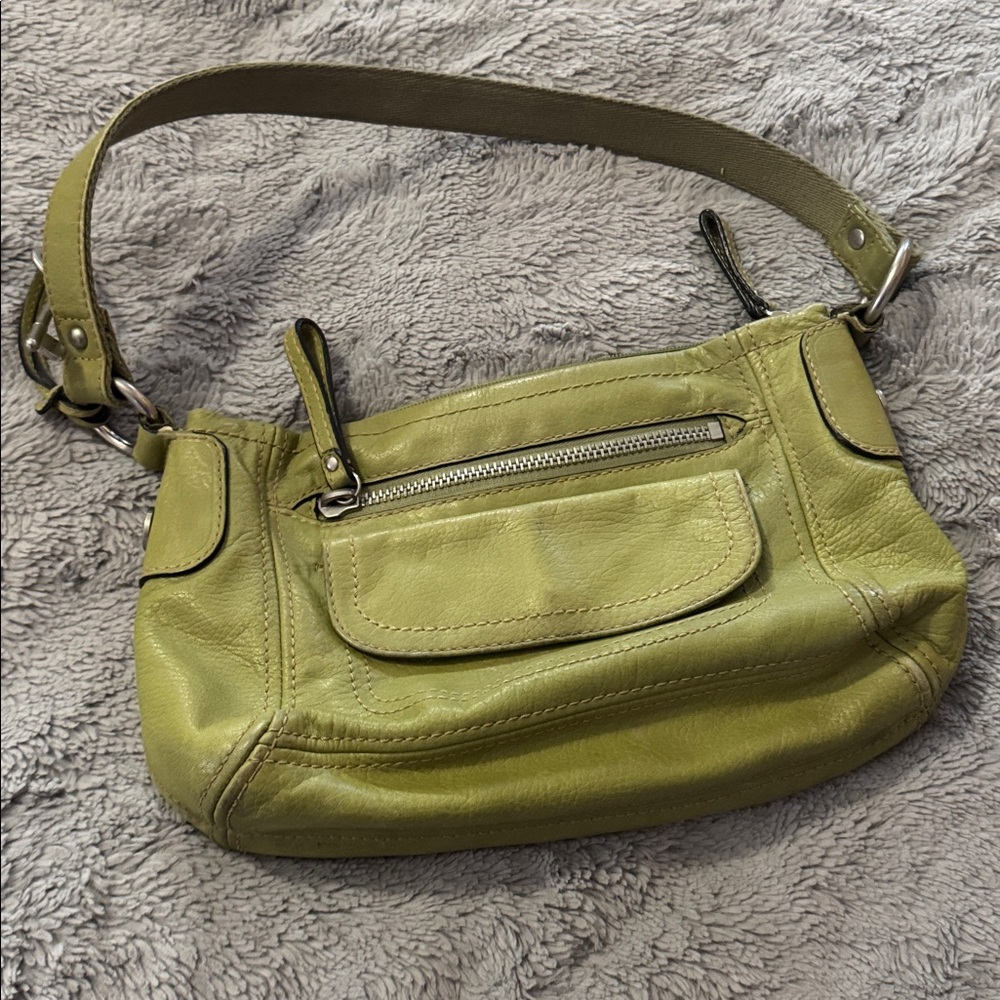 Fossil purse, small in light green leather - Picture 3 of 5